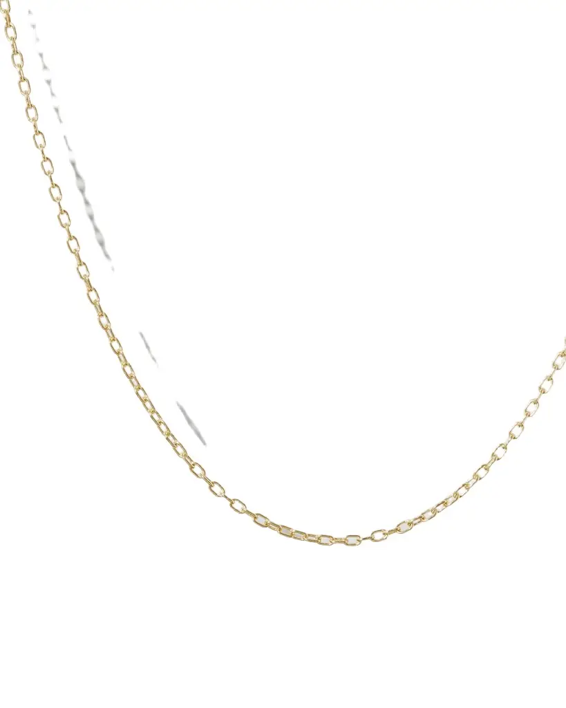 Jennifer Fisher Medium Round Link Chain 14K Yellow Gold /