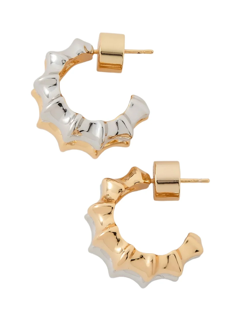 Jennifer Fisher Jennifer Fisher Double Murphy Micro Huggies Gold