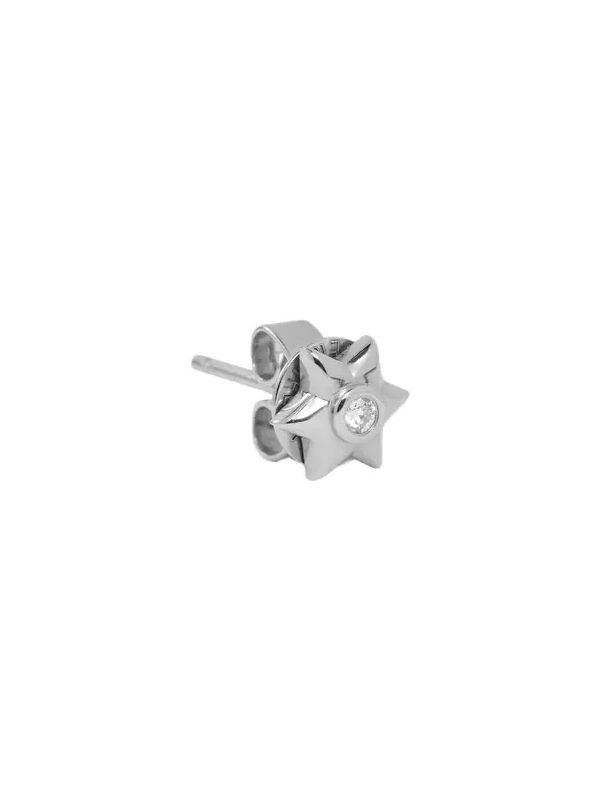 Jennifer Fisher Star Of David Stud 14K White Gold Jennifer Fisher Star Of David Stud 14K White Gold