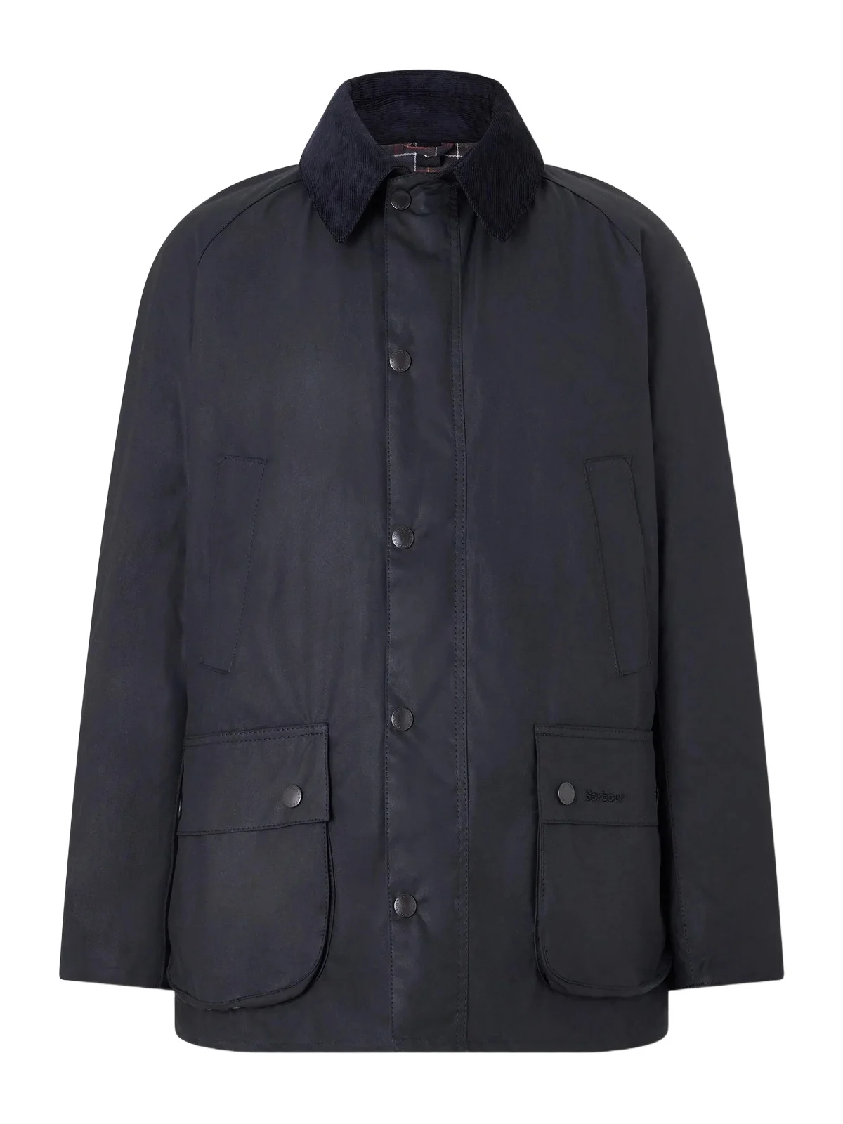 Ashby Corduroy-Trimmed Waxed-Cotton Jacket - Men Ashby Corduroy-Trimmed Waxed-Cotton Jacket - Men