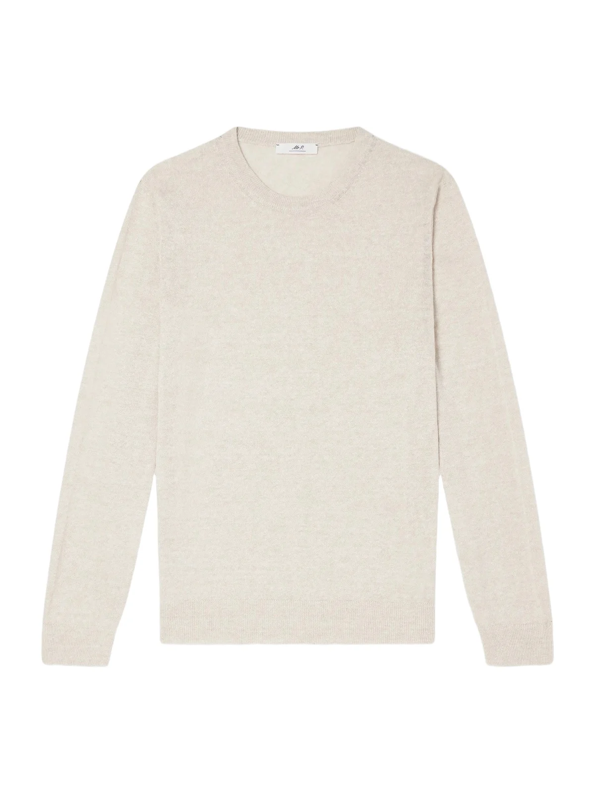 Linen and Cotton-Blend Sweater - Men Linen and Cotton-Blend Sweater - Men