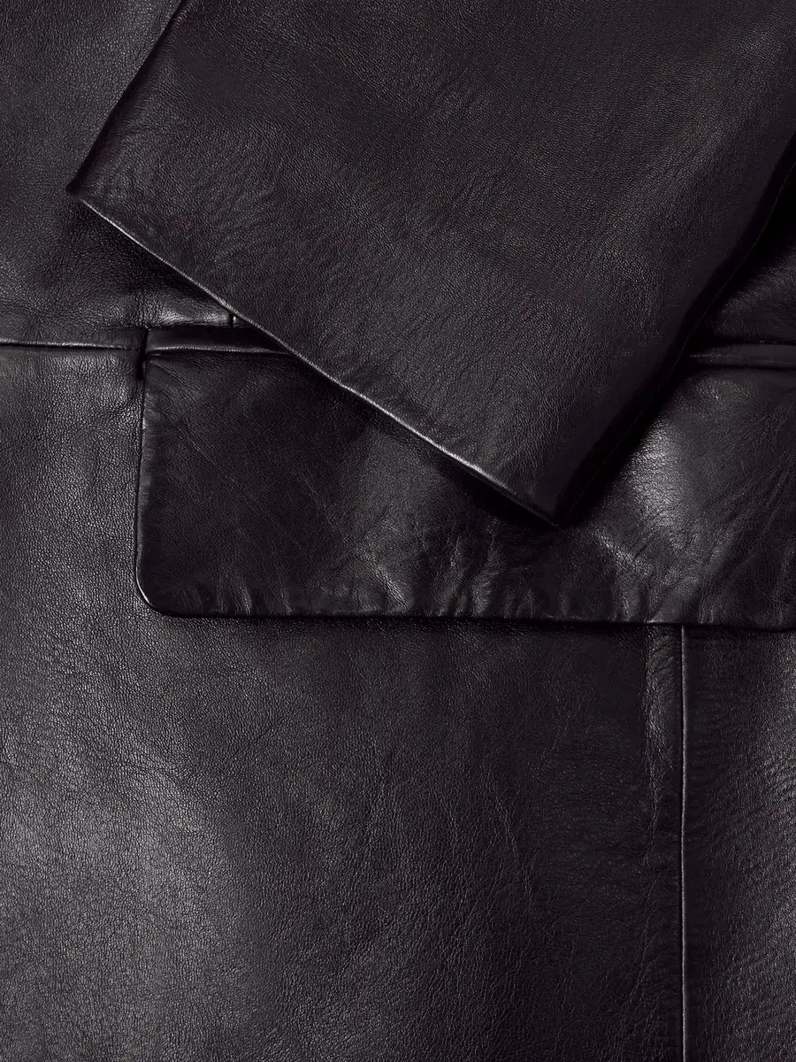 Acne Studios Leather Jacket - Men | Thumbnail 5