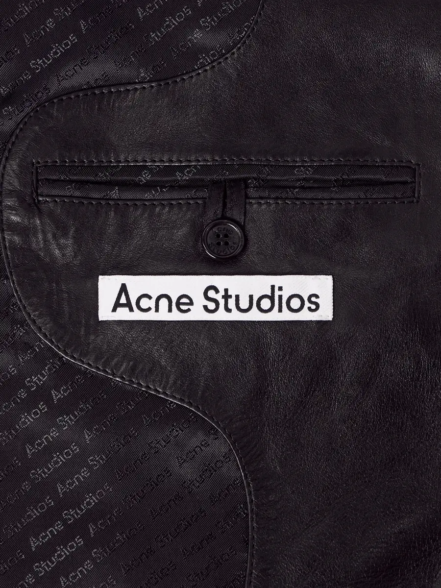 Acne Studios Leather Jacket - Men | Thumbnail 6
