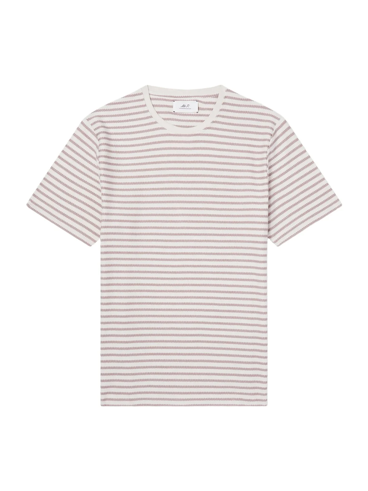 MR P. Striped Ribbed Cotton-Jersey T-Shirt - Men