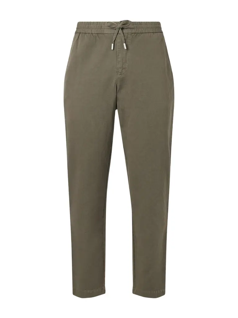 MR P. Straight-Leg Cotton and Linen-Blend Twill Drawstring Trousers - Men | Image 1 MR P. Straight-Leg Cotton and Linen-Blend Twill Drawstring Trousers - Men | Image 1
