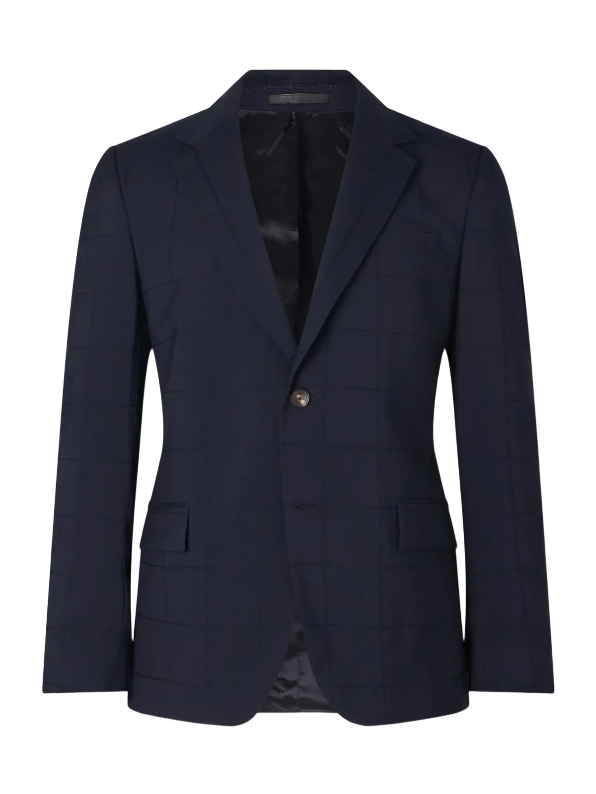 Checked Wool-Blend Suit Jacket - Men Checked Wool-Blend Suit Jacket - Men