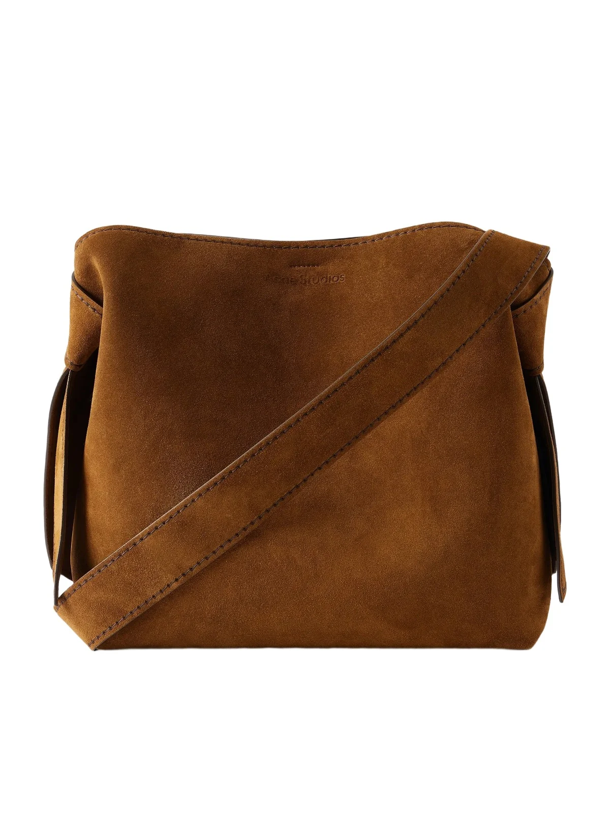 Musubi Suede Shoulder Bag - Men Musubi Suede Shoulder Bag - Men
