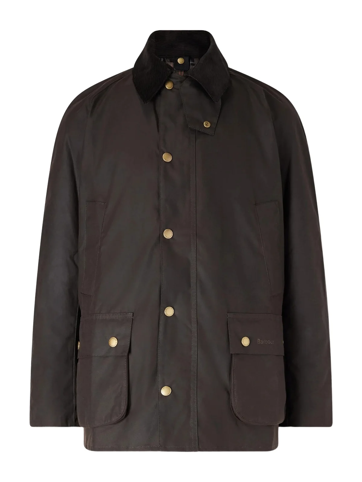 Ashby Corduroy-Trimmed Waxed-Cotton Jacket - Men Ashby Corduroy-Trimmed Waxed-Cotton Jacket - Men