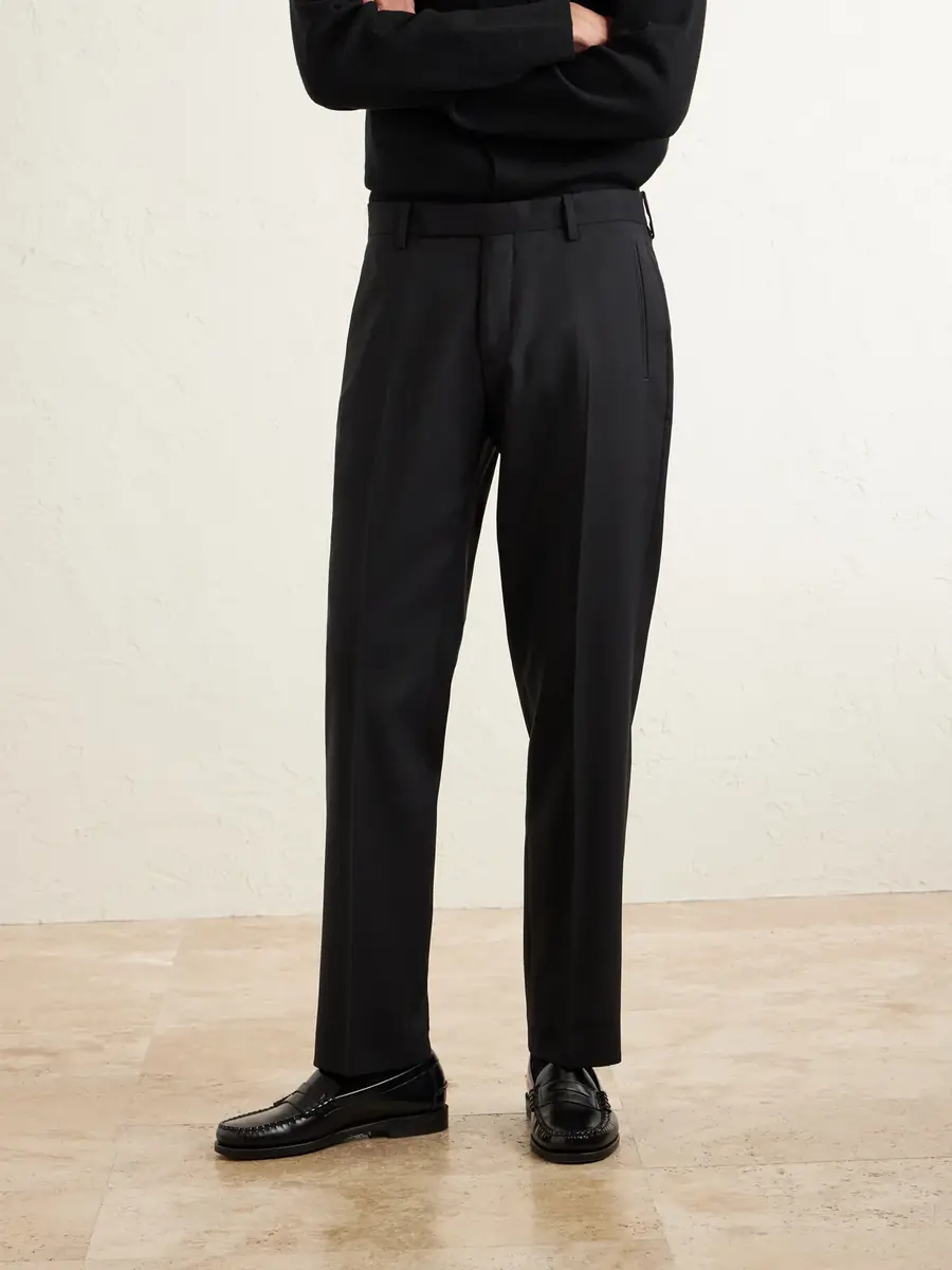 MR P. Mike Straight-Leg Grain de Poudre Wool Suit Trousers - Men | Thumbnail 3 MR P. Mike Straight-Leg Grain de Poudre Wool Suit Trousers - Men | Thumbnail 3