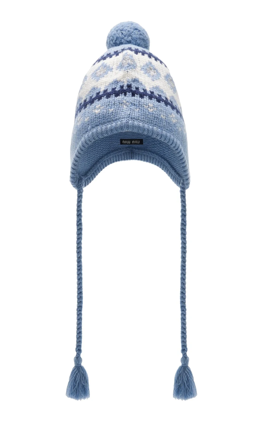 Miu Miu Fair Isle Wool Hat