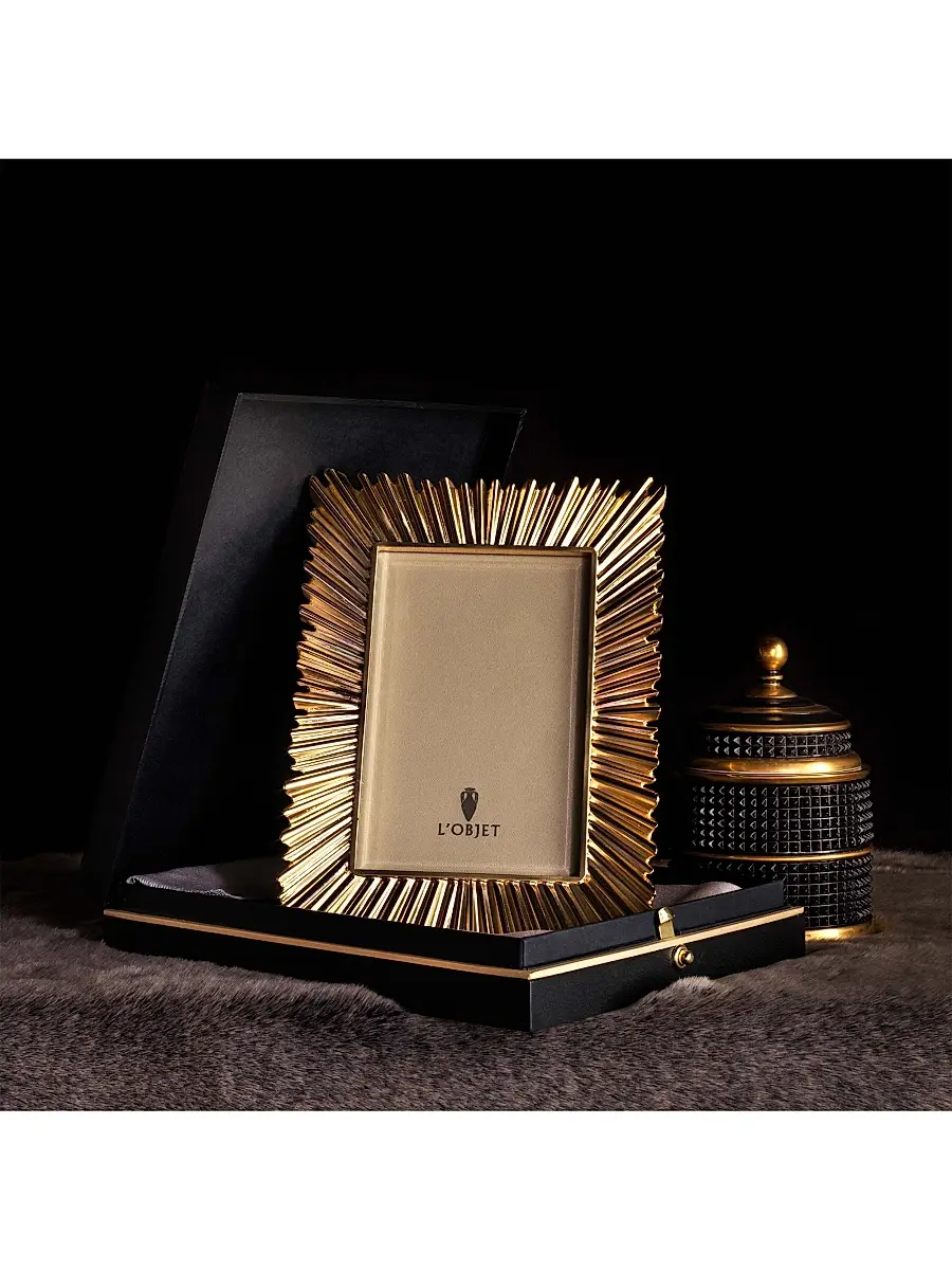 L'Objet Frames Ray Gold Picture Frame | Thumbnail 2 L'Objet Frames Ray Gold Picture Frame | Thumbnail 2