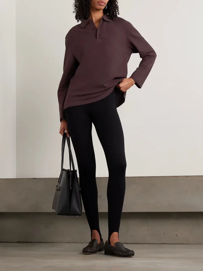 FLORE FLORE Diana Organic Cotton-piqué Polo Shirt | Thumbnail 2 FLORE FLORE Diana Organic Cotton-piqué Polo Shirt | Thumbnail 2