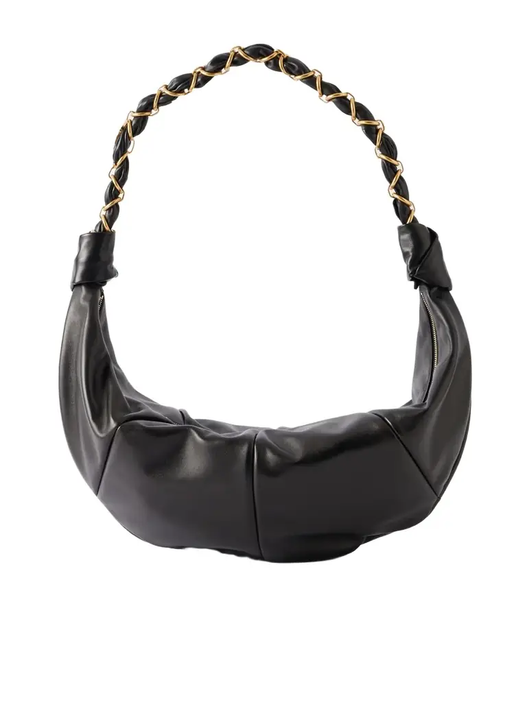 Saint Laurent Amalia Small Leather Shoulder Bag | Image 1 Saint Laurent Amalia Small Leather Shoulder Bag | Image 1