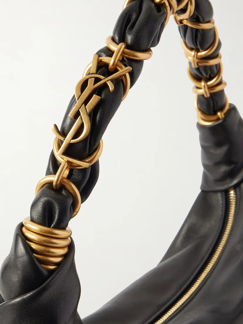 Saint Laurent Amalia Mini Leather Shoulder Bag | Thumbnail 5 Saint Laurent Amalia Mini Leather Shoulder Bag | Thumbnail 5