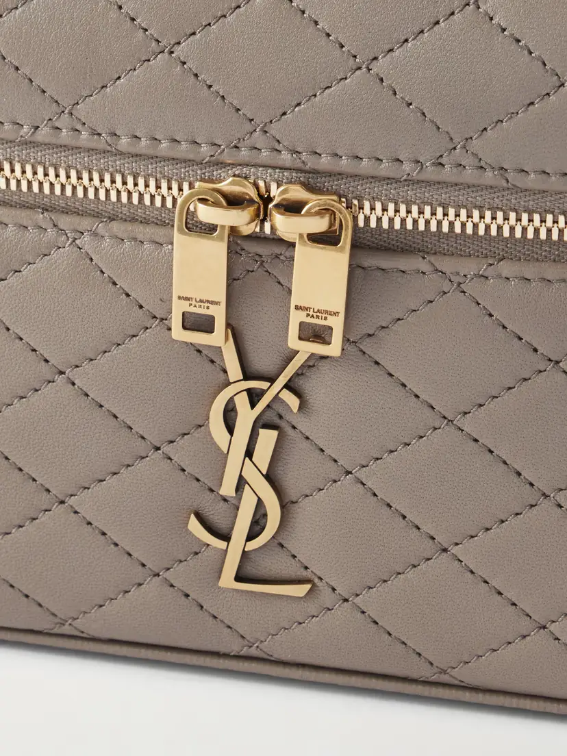Saint Laurent Gaby Vanity Mini Quilted Leather Shoulder Bag | Thumbnail 5 Saint Laurent Gaby Vanity Mini Quilted Leather Shoulder Bag | Thumbnail 5