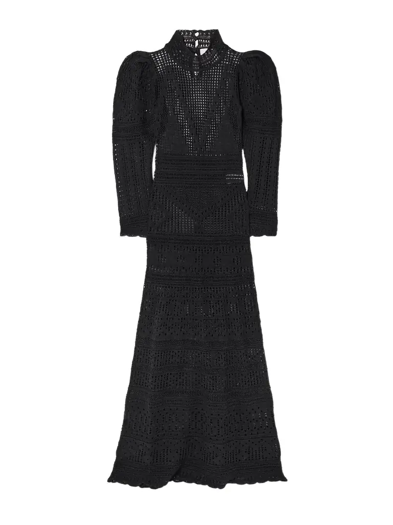 Isabel Marant Dione Crocheted Maxi Dress | Image 1 Isabel Marant Dione Crocheted Maxi Dress | Image 1