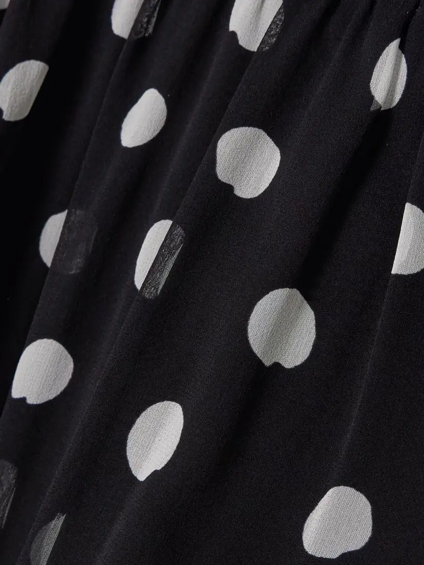 Saloni Jacqui-b Polka-dot Silk Crepe De Chine Maxi Dress | Thumbnail 4 Saloni Jacqui-b Polka-dot Silk Crepe De Chine Maxi Dress | Thumbnail 4