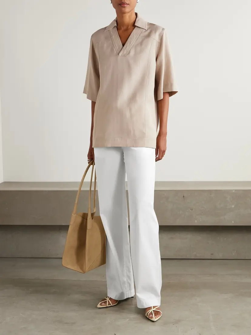 Loulou de Saison Sero Cotton-poplin Pants | Thumbnail 2
