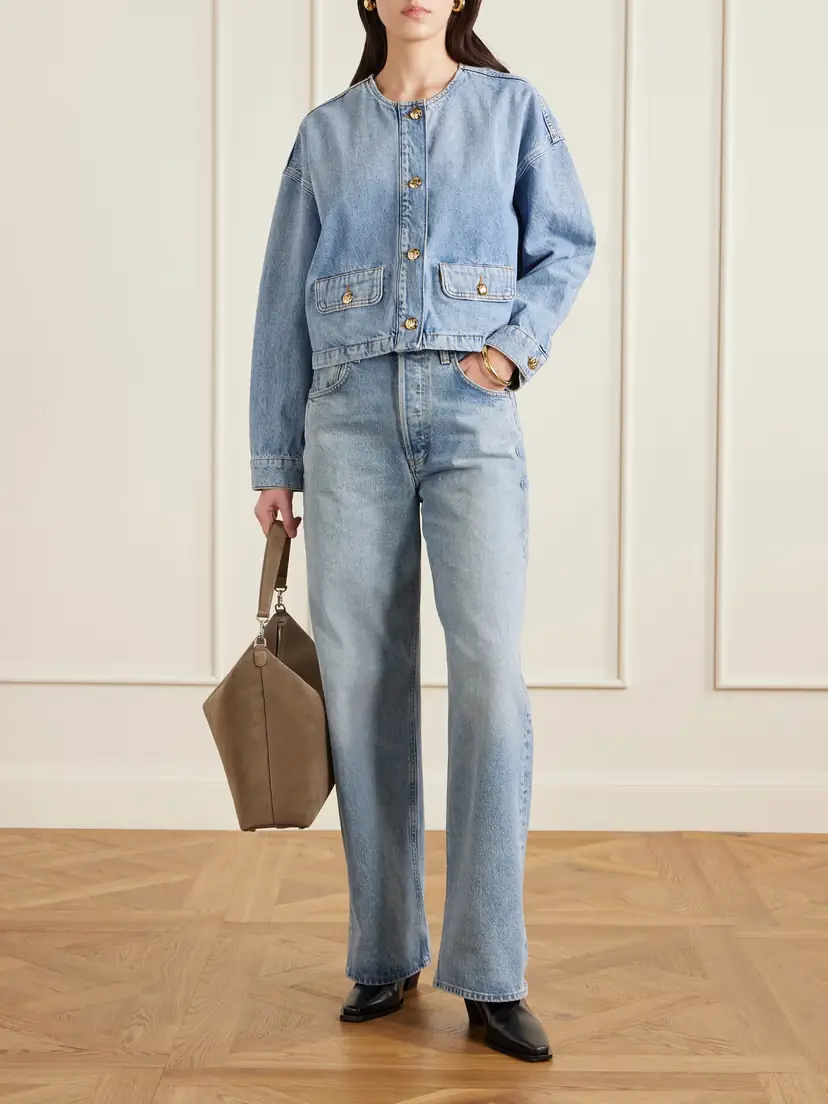 Anine Bing Blanche Denim Jacket | Thumbnail 2