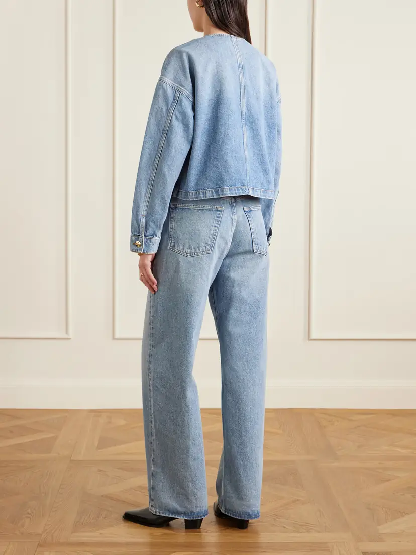 Anine Bing Blanche Denim Jacket | Thumbnail 4