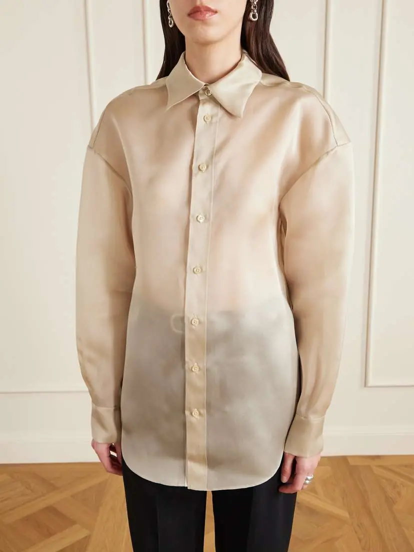 Kallmeyer Dani Silk-organza Shirt | Thumbnail 3