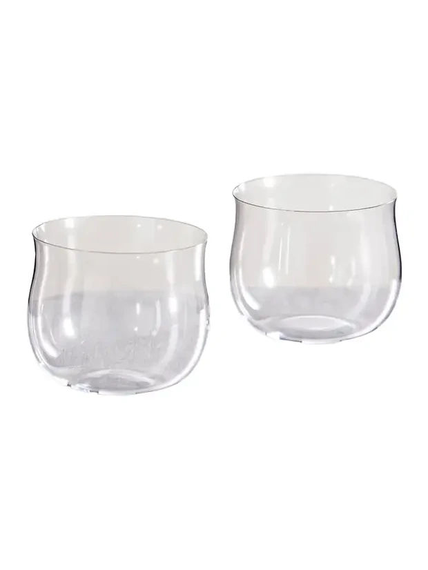LOBMEYR Set Of Two Crystal Glass Tumblers