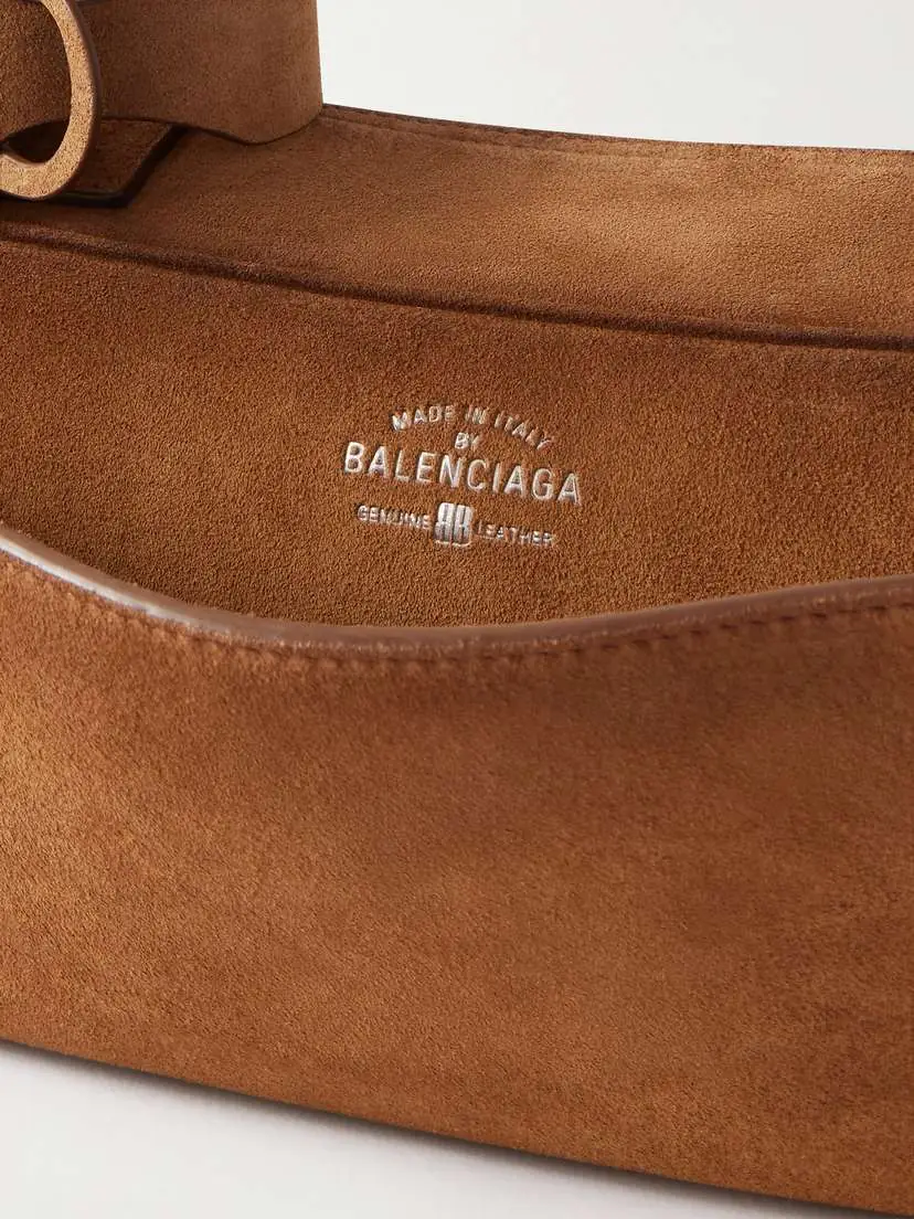 Balenciaga Carrie Small Suede Shoulder Bag | Thumbnail 5 Balenciaga Carrie Small Suede Shoulder Bag | Thumbnail 5