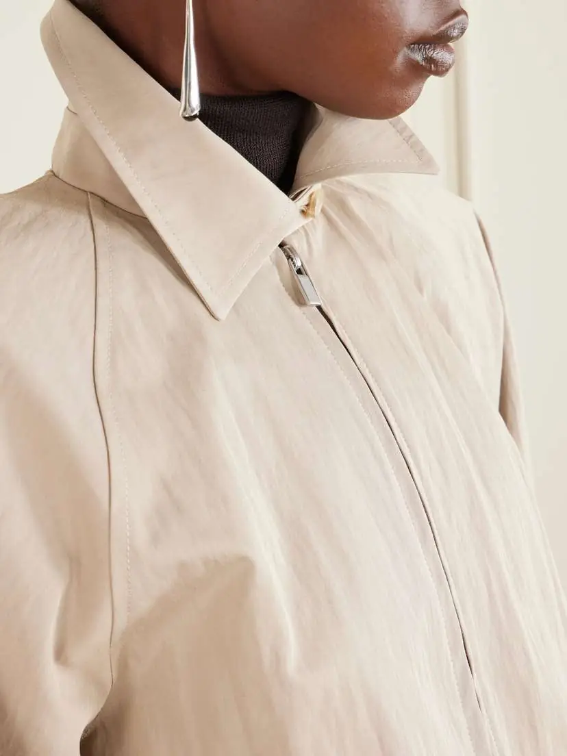 Magda Butrym Embroidered Cotton-blend Jacket | Thumbnail 5 Magda Butrym Embroidered Cotton-blend Jacket | Thumbnail 5