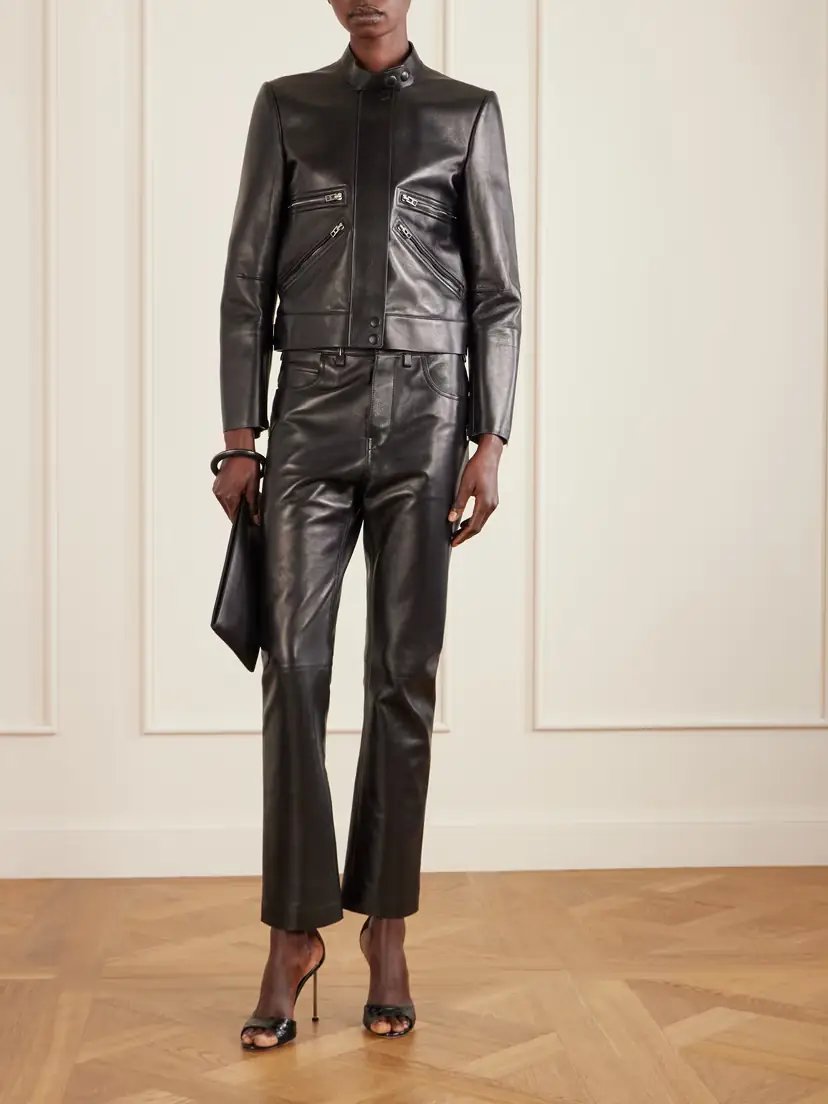 Tom Ford Leather Biker Jacket | Thumbnail 2