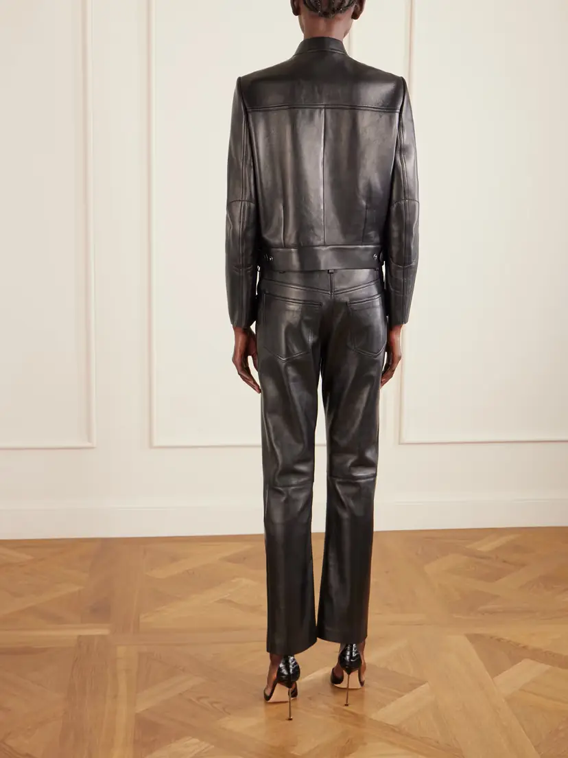 Tom Ford Leather Biker Jacket | Thumbnail 3