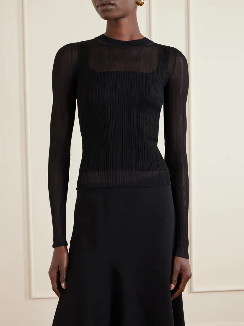 Sportmax Ribbed-knit Top | Thumbnail 3