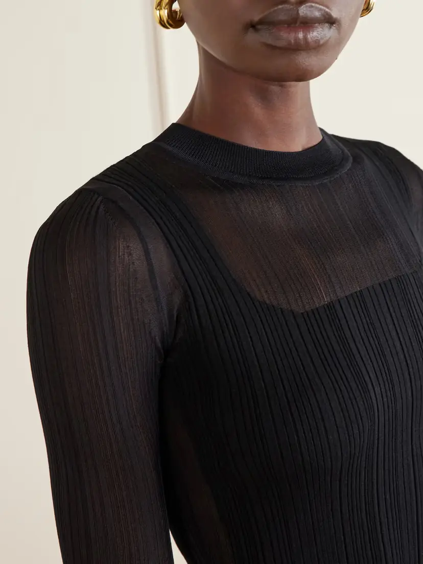 Sportmax Ribbed-knit Top | Thumbnail 5