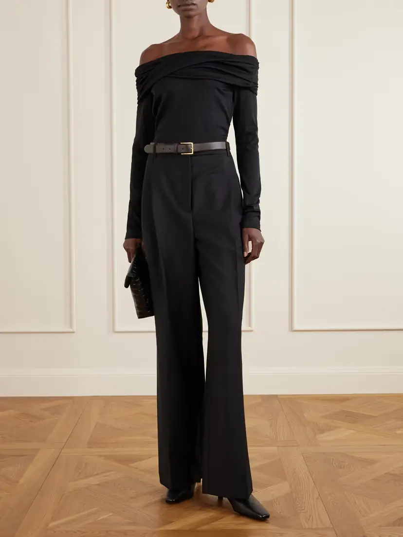 Max Mara Off-the-shoulder Wool Top | Thumbnail 2