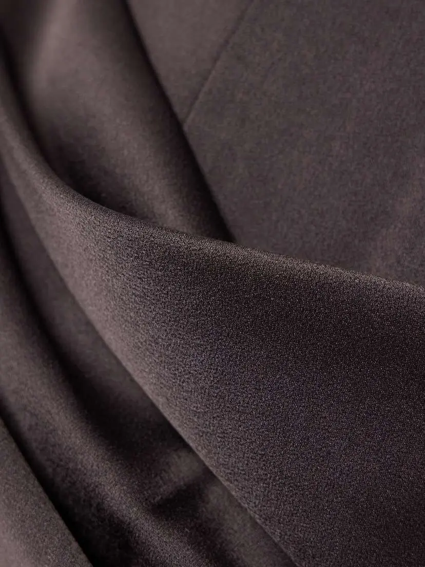 Alex Perry Strapless Draped Satin-crepe Gown | Thumbnail 4