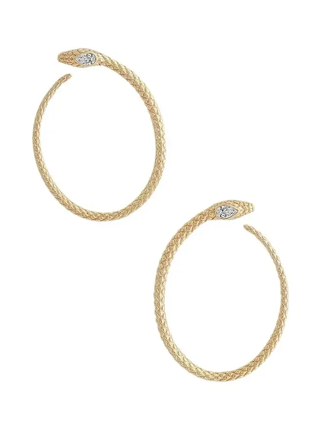 Serpent Hoop Earrings Serpent Hoop Earrings