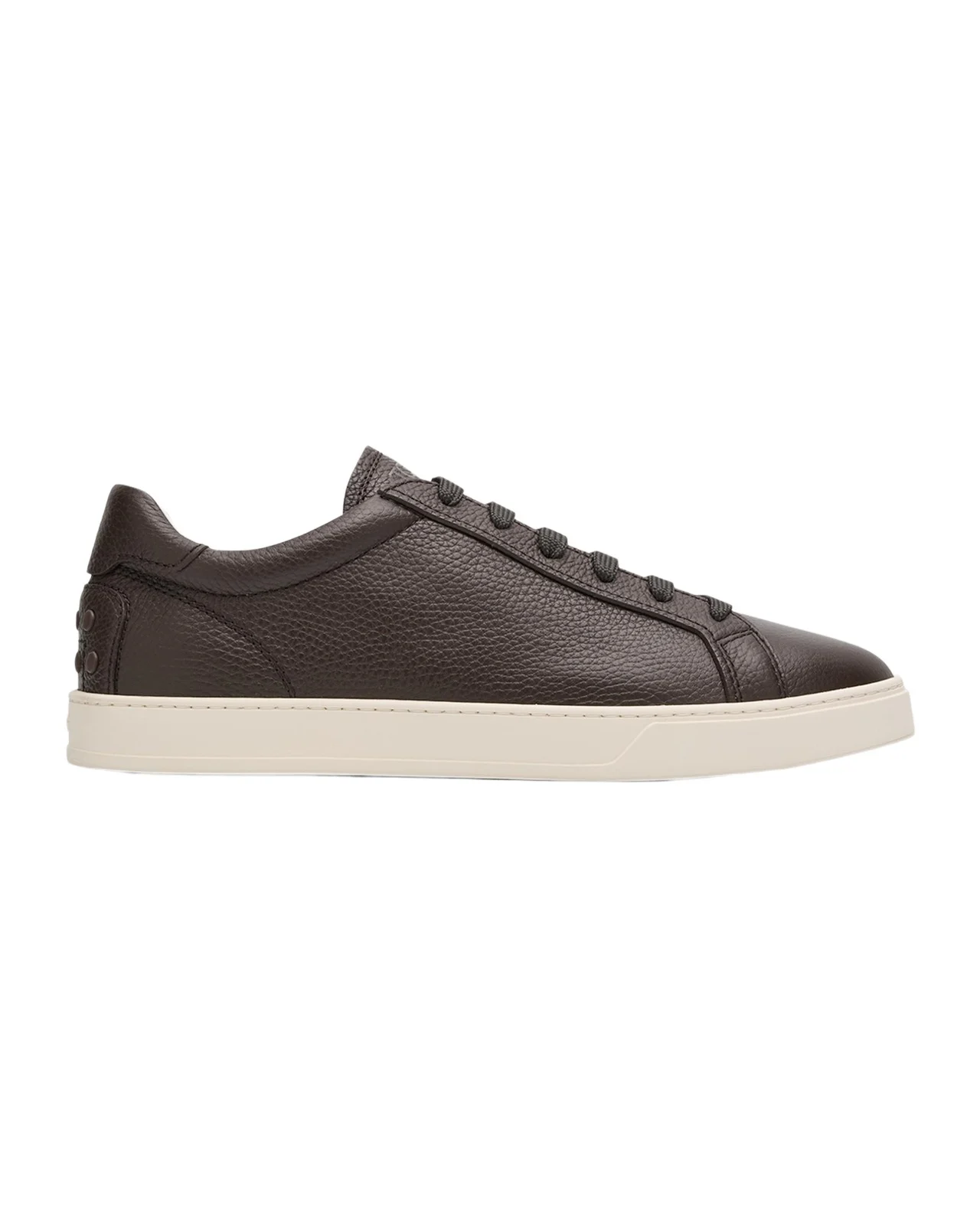Men's Moccassino Gomma Leather Low-Top Sneakers Men's Moccassino Gomma Leather Low-Top Sneakers