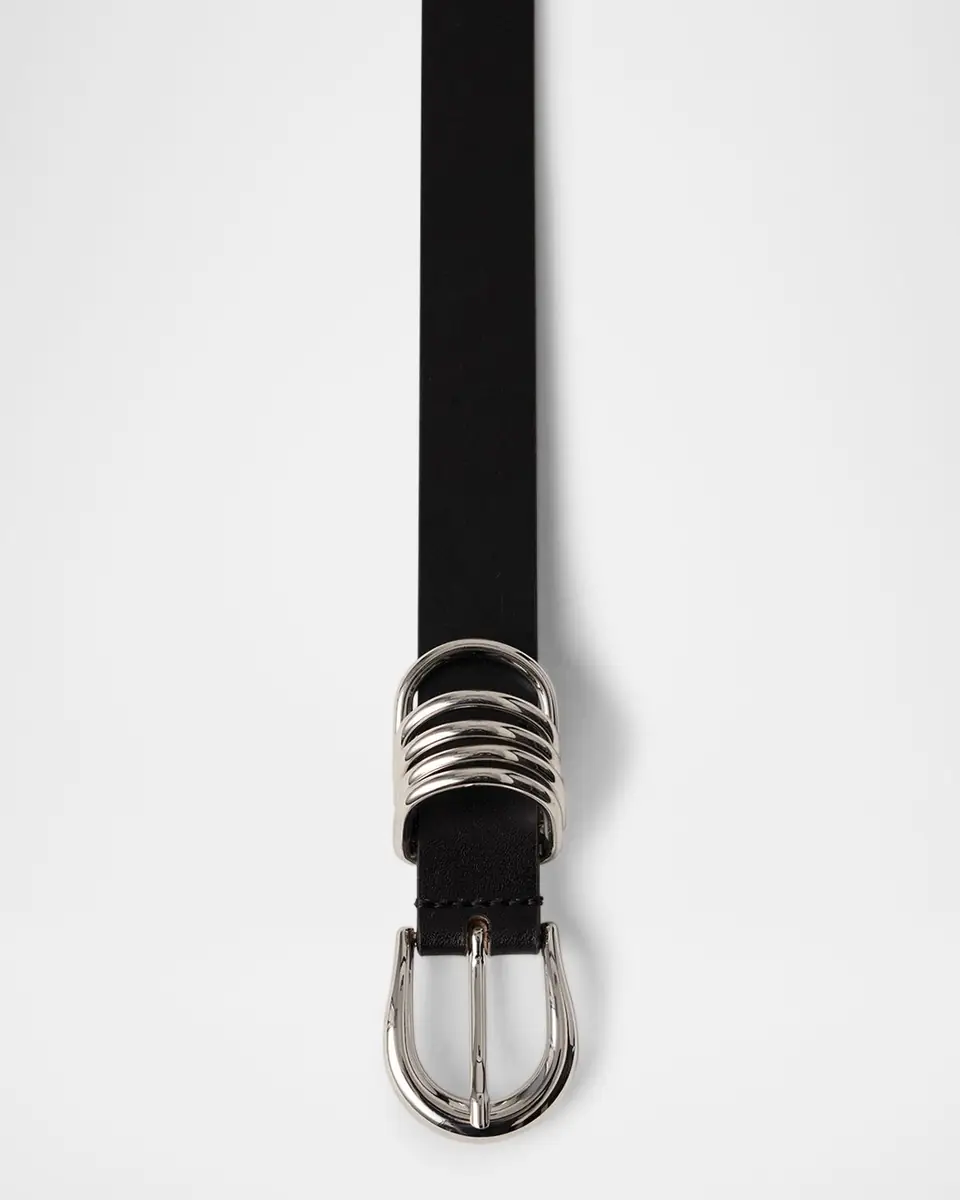 Déhanche Hollyhock Triple Wrap Calf Leather Medium Belt | Thumbnail 4