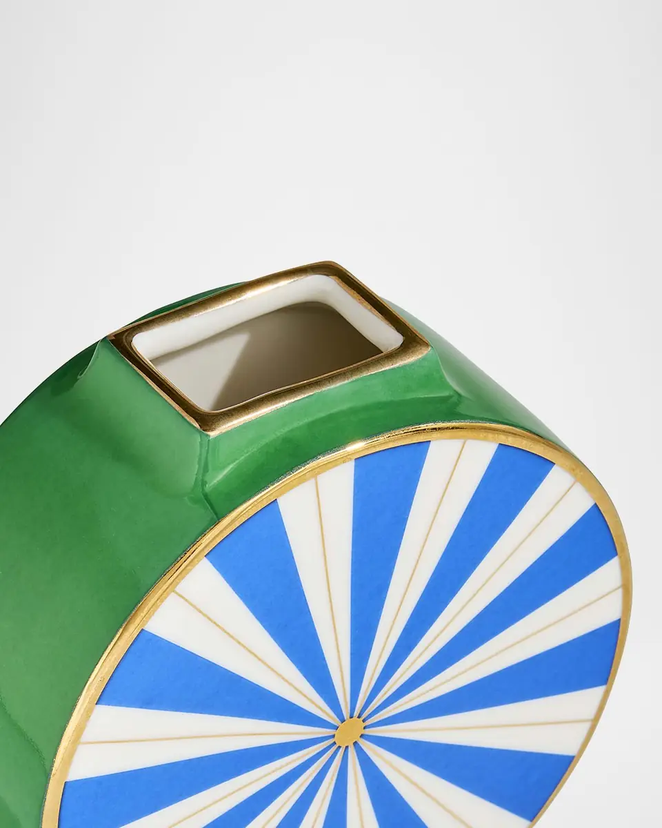 Jonathan Adler Portofino Circle Vase - 5" | Thumbnail 2 Jonathan Adler Portofino Circle Vase - 5" | Thumbnail 2