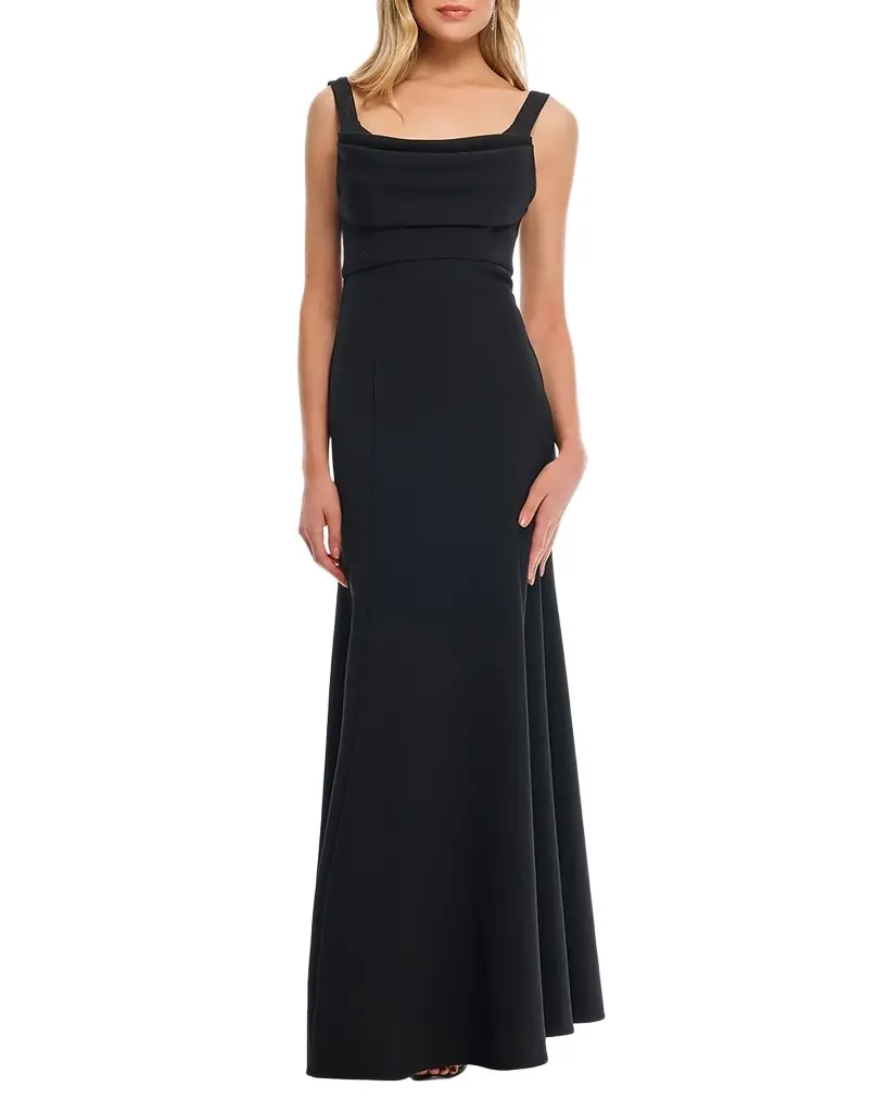 Shoshanna Bartlett Ruched Long Gown | Image 1 Shoshanna Bartlett Ruched Long Gown | Image 1