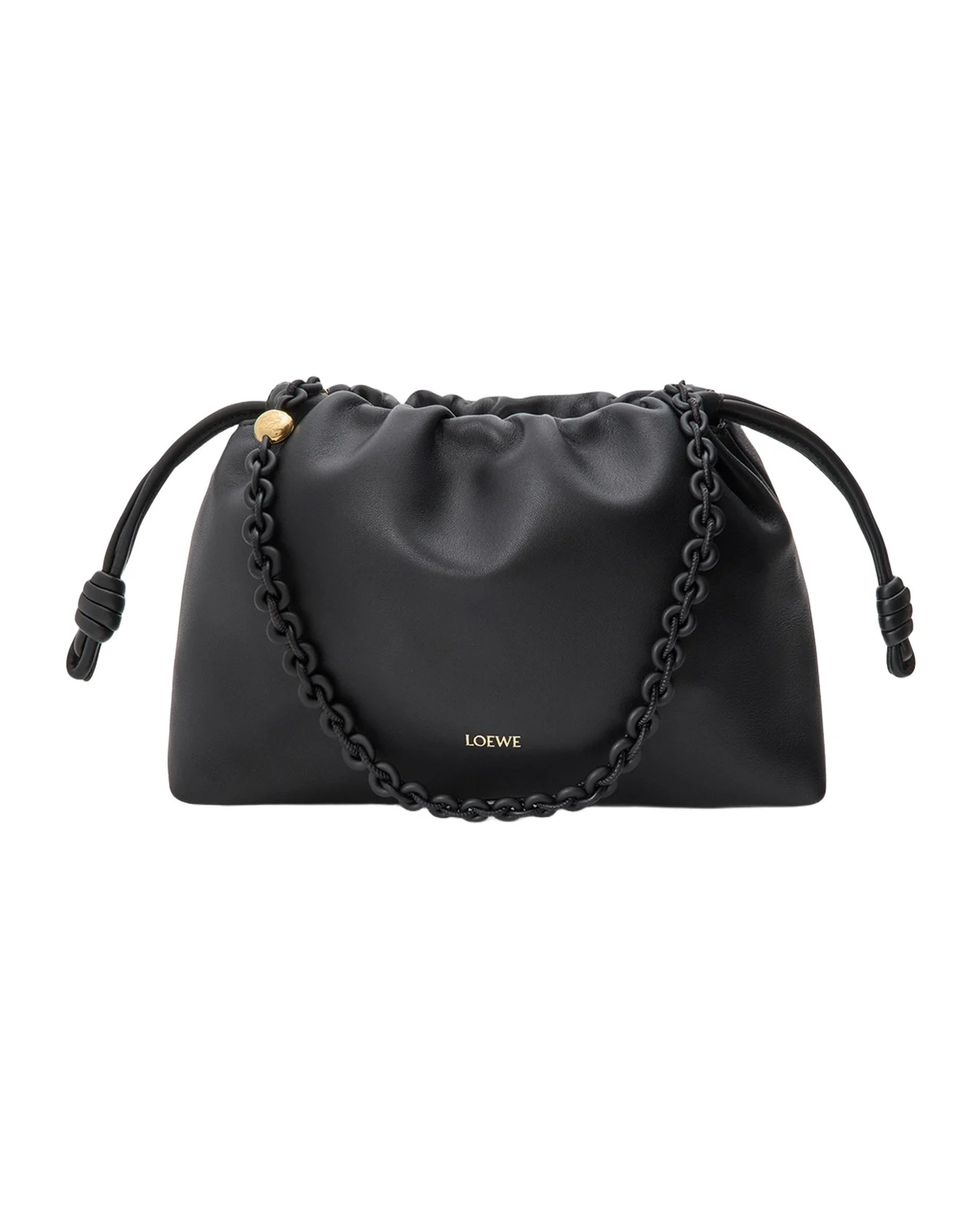 Flamenco Medium Shoulder Bag in Nappa Leather