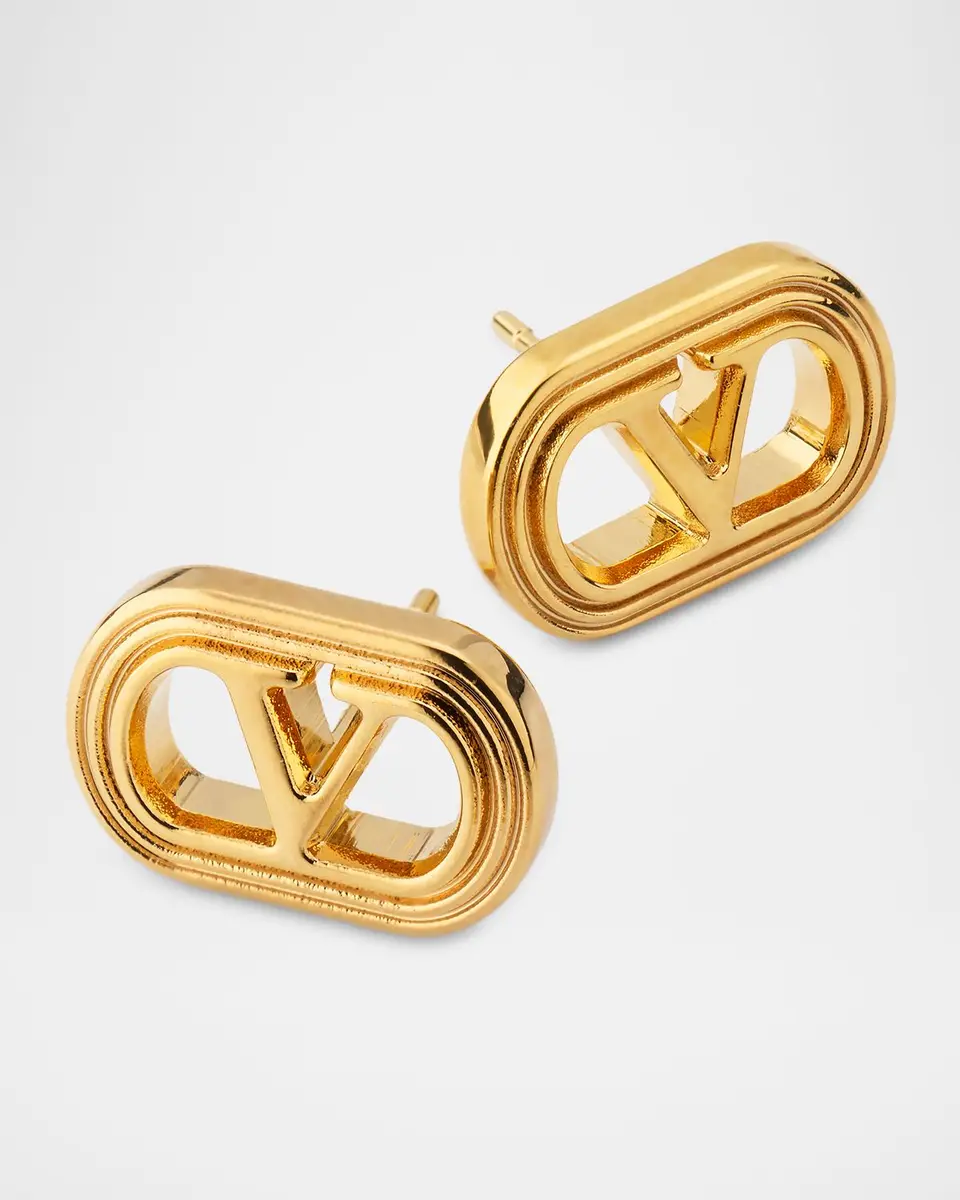 Valentino Garavani Ovalette Stud Earrings | Thumbnail 2