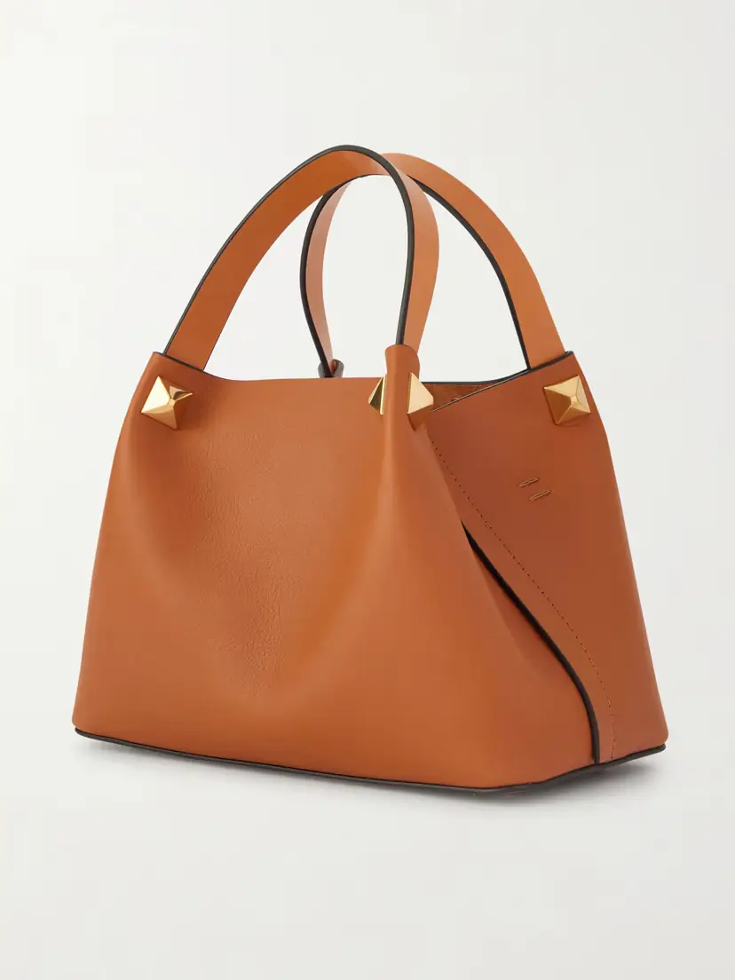 Valentino Garavani Vlogo Embellished Leather Shoulder Bag | Thumbnail 4