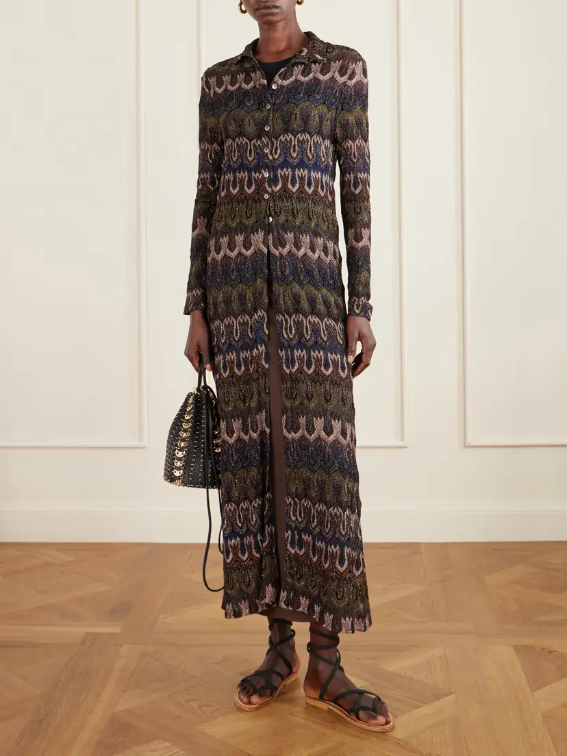 Missoni Metallic Crochet-knit Cardigan | Thumbnail 2