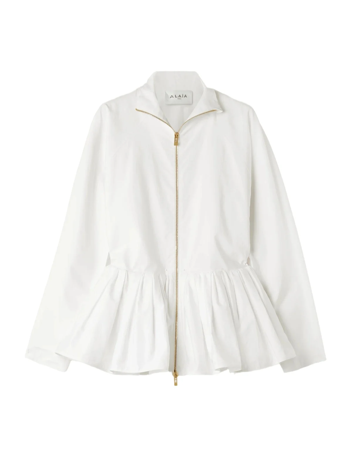 ALAÏA Cotton Peplum Jacket