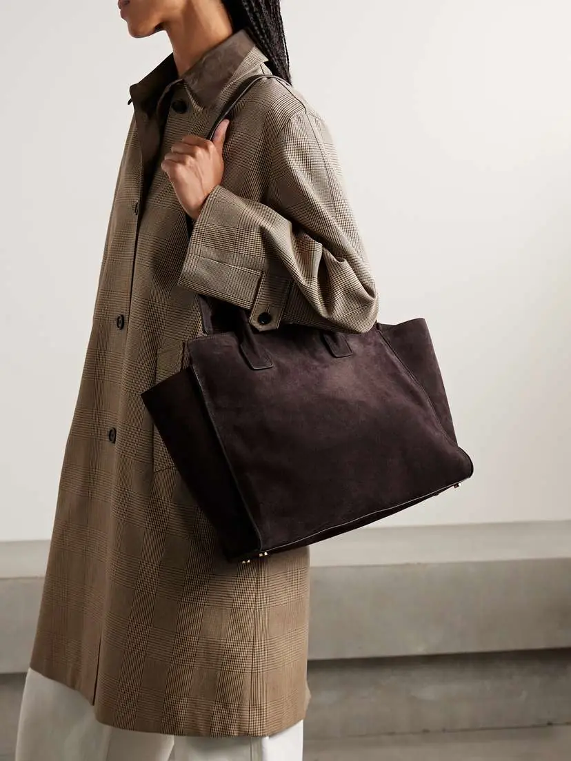 Nili Lotan Bianca Suede Tote | Thumbnail 6 Nili Lotan Bianca Suede Tote | Thumbnail 6