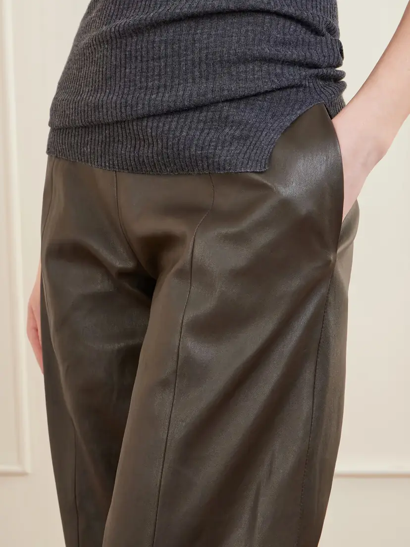 STOULS Bugsy Paneled Leather Tapered Pants | Thumbnail 5 STOULS Bugsy Paneled Leather Tapered Pants | Thumbnail 5