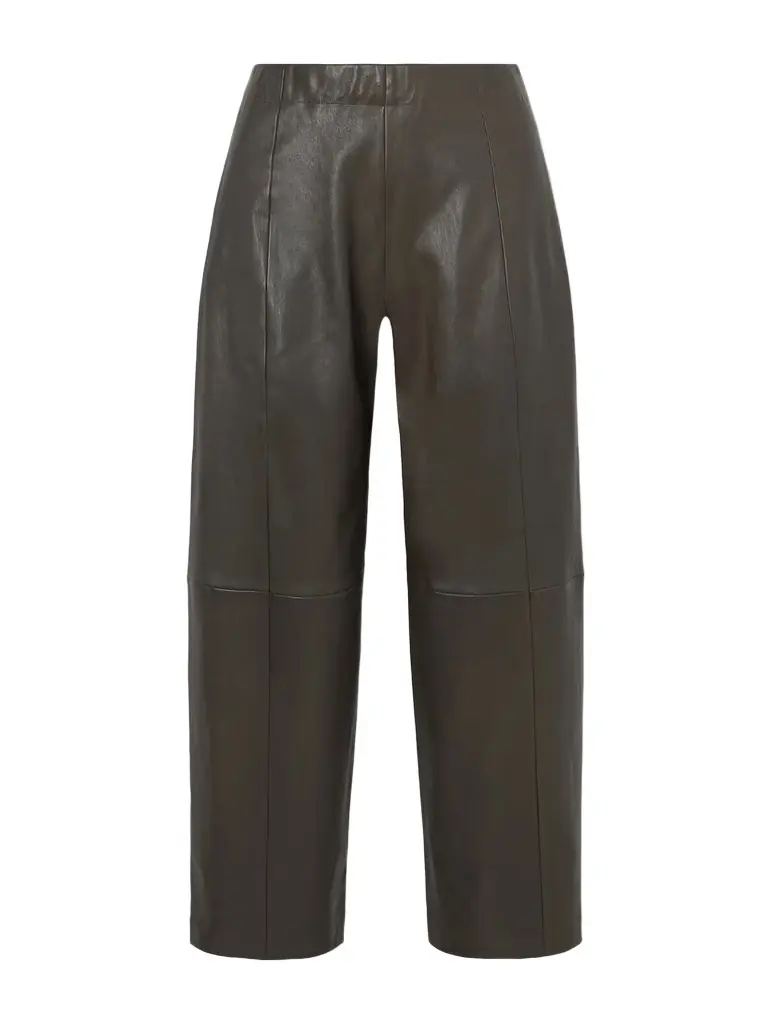 Bugsy Paneled Leather Tapered Pants Bugsy Paneled Leather Tapered Pants