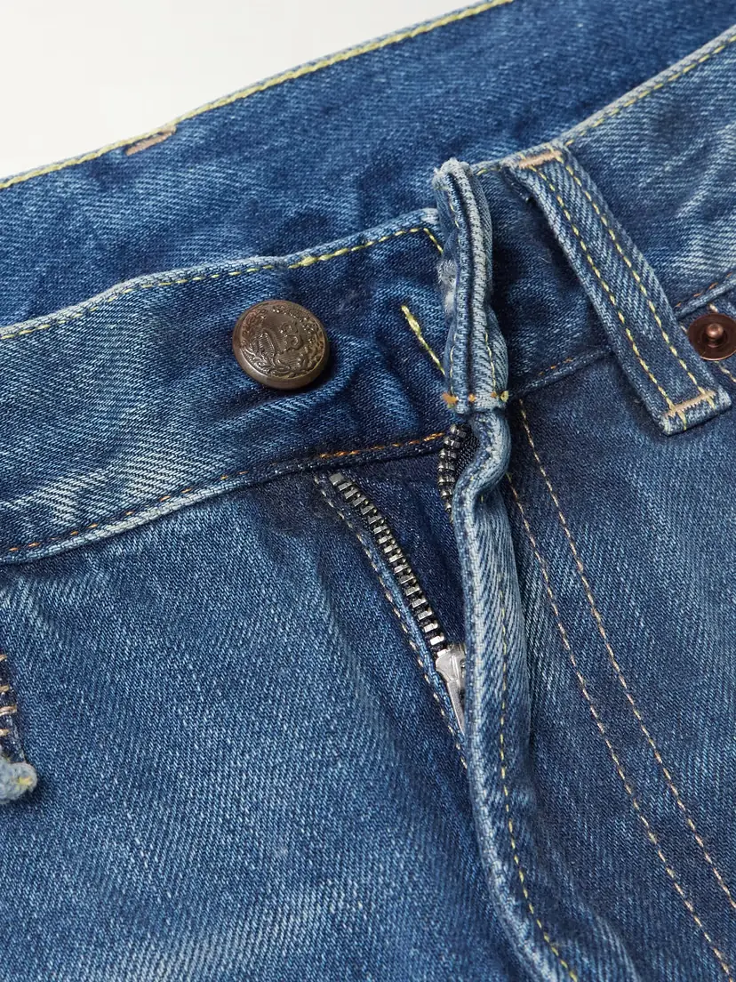 R13 Cuffed X-boyfriend Distressed Mid-rise Wide-leg Jeans | Thumbnail 5 R13 Cuffed X-boyfriend Distressed Mid-rise Wide-leg Jeans | Thumbnail 5