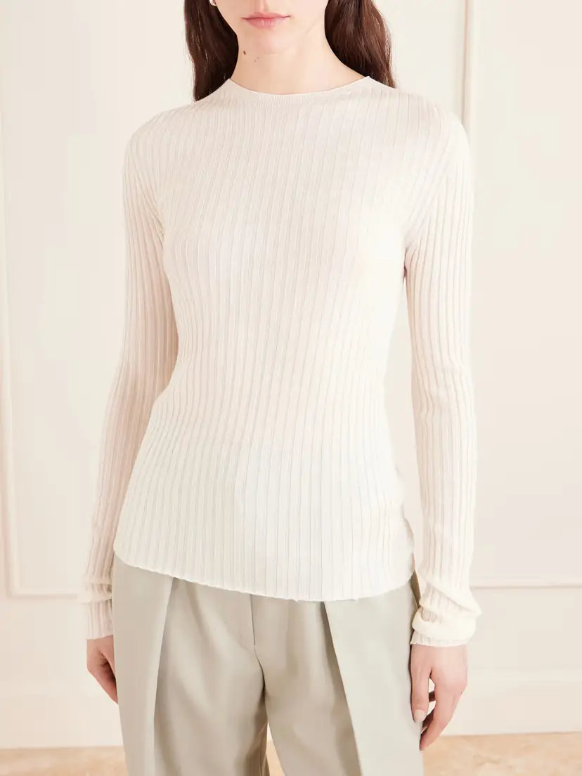 Kallmeyer Fabi Ribbed Merino Wool Top | Thumbnail 3 Kallmeyer Fabi Ribbed Merino Wool Top | Thumbnail 3