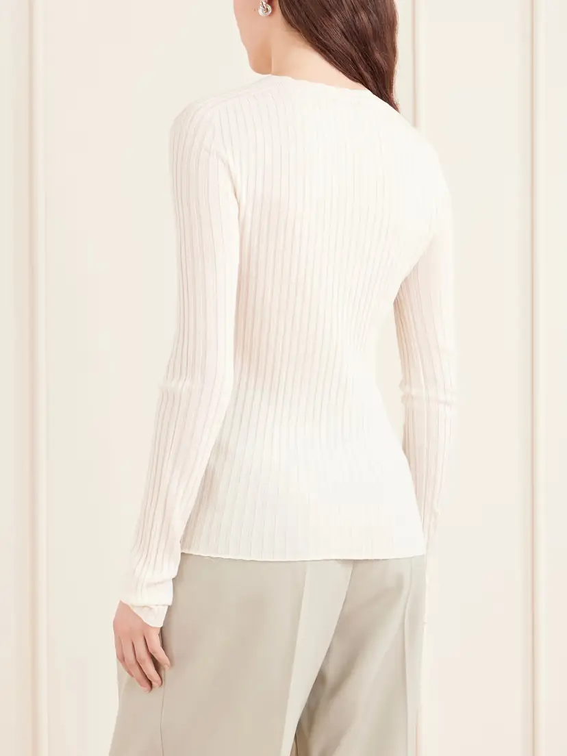 Kallmeyer Fabi Ribbed Merino Wool Top | Thumbnail 4 Kallmeyer Fabi Ribbed Merino Wool Top | Thumbnail 4